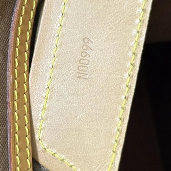 LOUIS VUITTON Flanerie 45 Shoulder Bag Monogram Leather Brown - Picture 10 of 14